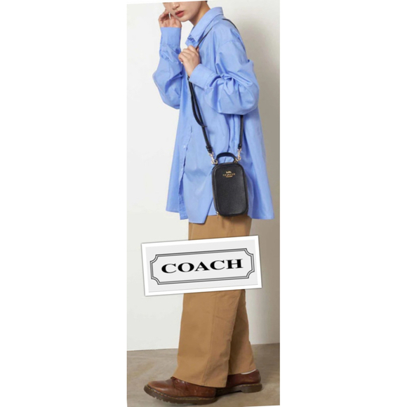 Coach Authentic Eva Phone 2-Way Small Minimalist Crossbody Shoulder Bag like NEW - Picture 1 of 14